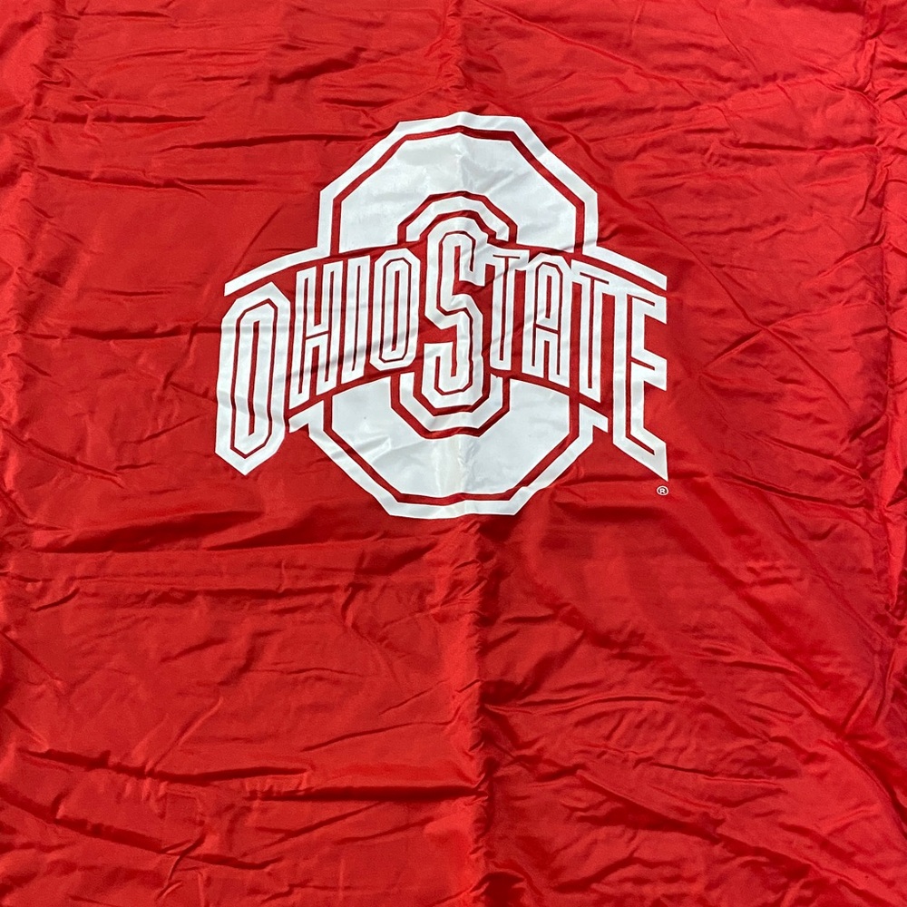 Ohio State stadium blanket.